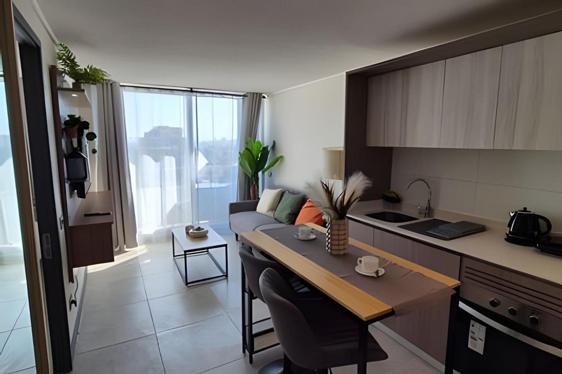 Apartamento Nunoa Depto 1d1bcwifi Parking Free Cerca Metro Estadio Nacional A Pocas Cuadras *